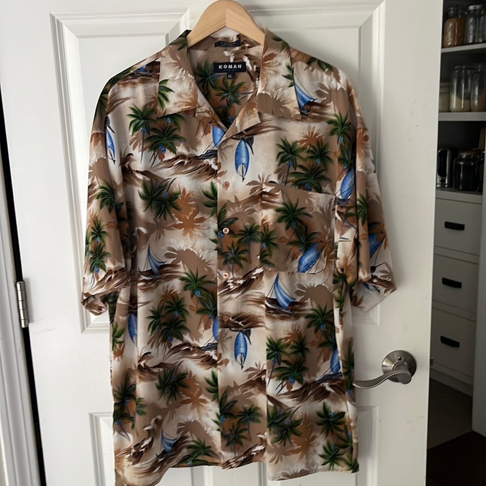 Vintage Koman Hawaiian shirt size XL